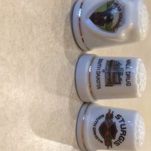 Part of my great aunts thimble collection
